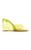 color Yellow, Amina Muaddi | Amina Muaddi - Women's Lupita PVC Wedge Sandals - Yellow/clear - Moda Operandi
