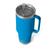 颜色: Big Wave Blue, YETI | YETI Rambler 25 oz Tumbler with Handle and Straw Lid, Travel Mug Water Tumbler, Vacuum Insulated Cup with Handle, Stainless Steel, Power Pink
