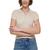 商品第5个颜色Birch, Calvin Klein | Women's Ribbed Quarter-Button Polo Shirt