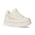 颜色: Vanilla, Michael Kors | Women's Hayes Empire Logo Lace-Up Platform Sneakers