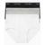 color Black/ White/ Grey, Calvin Klein | Men's Big & Tall Cotton Classics 3 Pack Brief