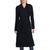 color Navy, Cole Haan | Cole Haan Women's Drapey Mid-Length Belted Trench Coat
