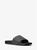 商品Michael Kors | Jake Logo Slide Sandal颜色BLACK