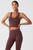 颜色: Cherry Cola, Alo | Airbrush Real Bra Tank - Fluorescent Pink Coral