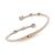 Givenchy | Crystal Pavé Bypass Bangle Bracelet, 颜色White