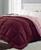 颜色: Burgundy/mauve, Royal Luxe | Reversible Down Alternative Comforter, Twin, Exclusively at Macy’s