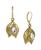 颜色: Yellow, 2028 | Crystal Leaf Drop Earrings