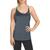 color Anthracite/Metallic Silver, Under Armour | Under Armour Women's 2-In-1 Sweat Wicking Racerback Athletic Sport Tank Top