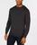 颜色: Ebony Heather, Club Room | Men's Solid Crew Neck Merino Wool Blend Sweater, Created for Macy's