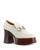 Gucci | Women's Horsebit Platform Loafers, 颜色Mystic White