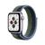 商品Apple | Apple Watch SE 40mm GPS + Cellular (Choose Color)颜色Silver Aluminum Case with Abyss Blue/Moss Green Sport Loop