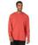 color Chili Pepper Heather, Carhartt | Signature Sleeve Logo L/S Tee