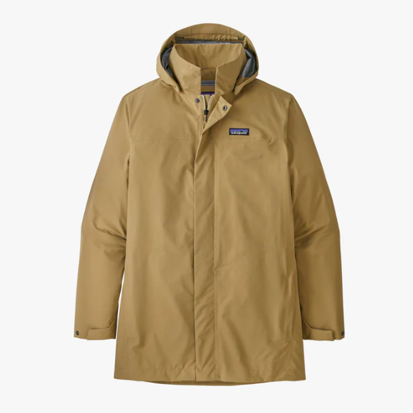 color Classic Tan, Patagonia | 男款City Storm户外派克大衣| Men's City Storm Rain Parka
