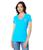 商品U.S. POLO ASSN. | V-Neck Neon Trim Tee颜色Scuba Blue