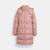 Coach | Coach Outlet Mid Down Puffer, 颜色rose