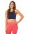 商品Puma | Low Impact Long Line Seamless Bra颜色Spellbound-Sun Blaze