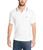 Nautica | Men's Classic Fit Short Sleeve Dual Tipped Collar Polo Shirt, 颜色Bright White