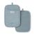 颜色: Fog Blue 2, KitchenAid | Asteroid Pot Holder 2-Pack Set, 7" x 10"