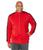 商品Adidas | Big & Tall Essentials 3-Stripe Tricot Track Jacket颜色Scarlet/Black