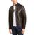 Michael Kors | Men's Leather Racer Jacket, Created for Macy's, 颜色Chocolate
