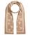 颜色: Cream/Camel, Ralph Lauren | Logo Knit Scarf