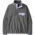 Patagonia | Synchilla Lightweight Snap-T Fleece Pullover - Women's, 颜色Nickel/Pale Periwinkle