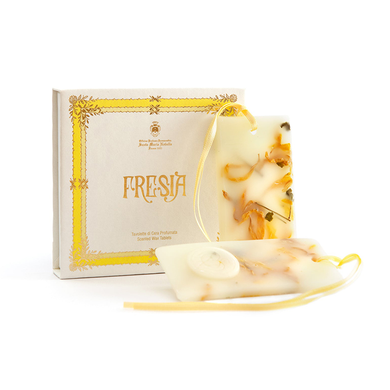 颜色: 小苍兰, Santa Maria Novella | 圣玛利亚 1221系列手工香薰蜡片（2片装）
