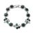 商品第1个颜色Green, Givenchy | Gold-Tone Red Crystal Cluster Flex Bracelet