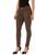 color Chocolate, Democracy | Women's Ab Solution Petite Side Zip Jegging