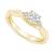 颜色: Yellow Gold, Macy's | Diamond Twist Engagement Ring (1/2 ct. t.w.) in 14k White, Yellow or Rose Gold