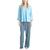 商品第2个颜色Teal/paisley, MUK LUKS | Plus Size 3/4 Sleeve Top & Boot-Cut Pajama Pants Set