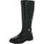 商品第3个颜色Black, Ralph Lauren | Lauren Ralph Lauren Womens Everly Leather Tall Mid-Calf Boots