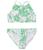 商品第3个颜色Green Floral, abercrombie kids | High Neck Two-Piece Swimsuit (Little Kids/Big Kids)