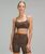 Lululemon | Flow Y Bra Nulu *Light Support, A–C Cups, 颜色Lined Truleopard MAX Brown Multi