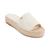 DKNY | Women's Camillo Slip-On Espadrille Platform Slide Sandals, 颜色Eggnog
