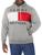 Tommy Hilfiger | Tommy Hilfiger Men's Long Sleeve Fleece Flag Pullover Hoodie Sweatshirt, 颜色Grey Heather