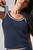 颜色: Navy/Ivory, Alo | Tennis Club Sweater Knit Tank - Black/Ivory