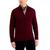 Club Room | Men's Merino Zip-Front Sweater, Created for Macy's, 颜色Red Plum