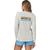 Patagonia | Capilene Cool Daily Waters Graphic LS Shirt - Women's, 颜色Boardshort Logo Light Plume Grey/White