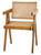 商品第1个颜色BROWN, Primrose Valley | Teak Wood & Jute Chair