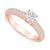 颜色: Rose Gold, Macy's | Diamond Pavé Engagement Ring (1 ct. t.w.) in 14k White, Yellow or Rose Gold