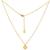 颜色: j, Savvy Cie Jewels | 18K Yellow Gold Vermeil Classic Chocker Necklace