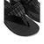商品FitFlop | Women's Lulu Leather Toe-Thongs Sandal颜色All Black