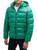 GUESS | Quilted Zip Up Puffer Jacket, 颜色KELLY GREEN