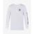 商品Hurley | Men's Everyday One and Only Icon Long Sleeve T-shirt颜色White