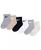 颜色: Grey, NIKE | Baby and Toddler Boys or Girls Swoosh Ankle Socks, Pack of 6