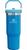 颜色: Azure, Stanley | Stanley 30 oz. IceFlow Flip Straw Tumbler