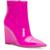 颜色: Fuchsia Patent, INC International | INC Womens Azah Patent Pointed Toe Ankle Boots