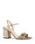 color Platinum Gold Leather, Gucci | Women's Marmont High Block Heel Sandals