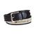 Tommy Hilfiger | Men's Tri-Color Ribbon Inlay Leather Belt, 颜色Natural